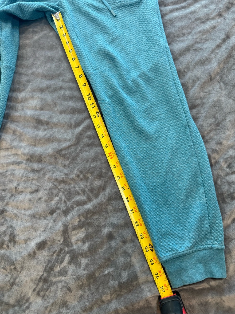 lululemon Men's At Ease Jogger | Size Small | Heathered Crest/Black - Picture 9 of 10